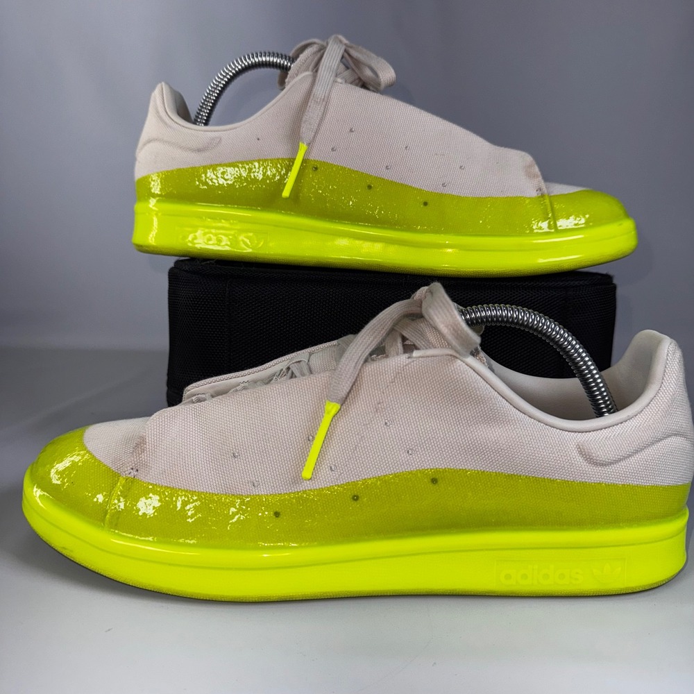 Adidas Stan Smith Ivy Park Neon‎ Green Canvas Sneakers Casual Shoes 9